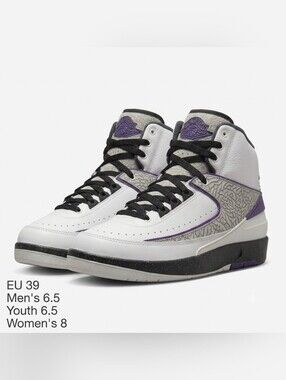 Nike Air Jordan 2 Retro BG "Concord" Style SKU: 395718-153 Men's 6.5